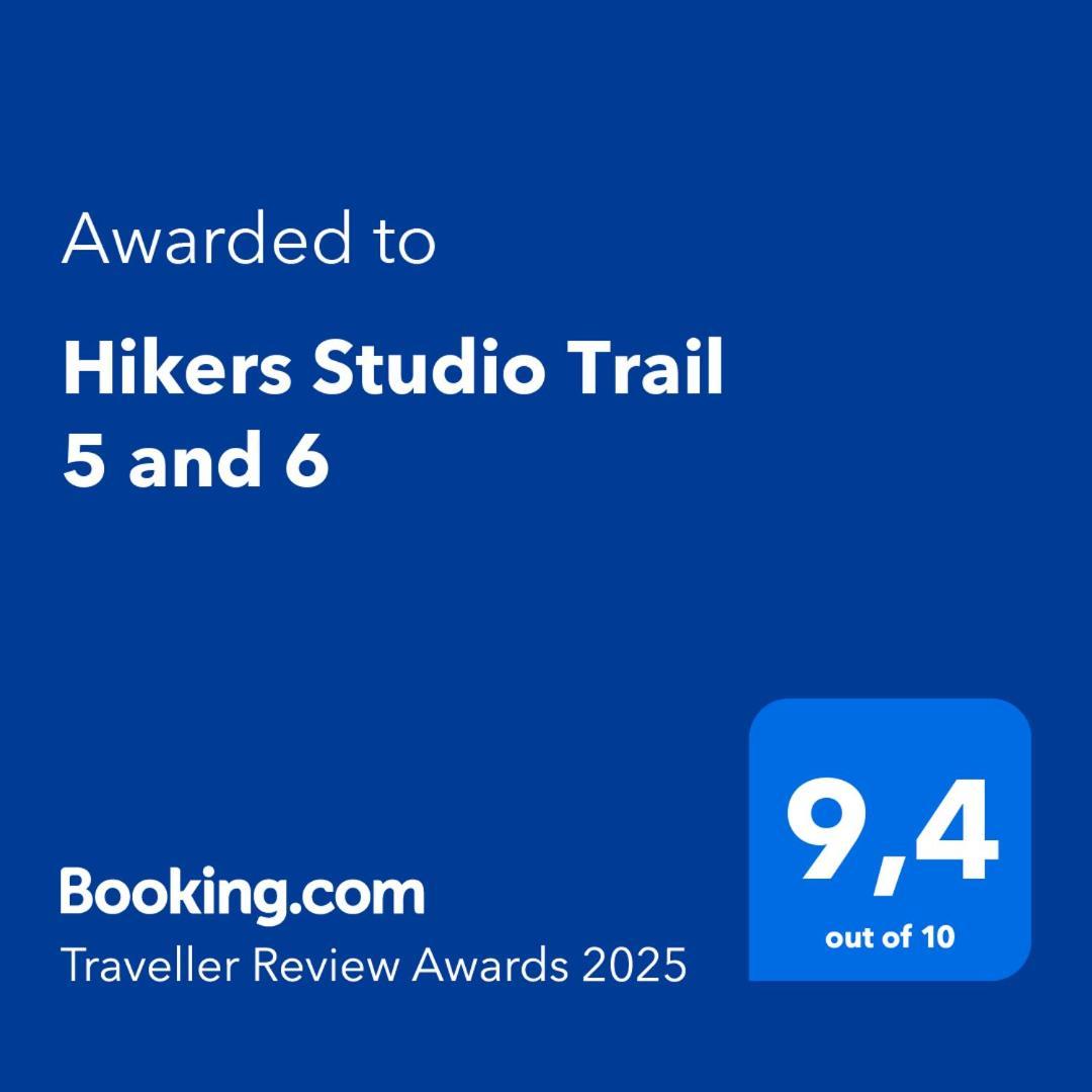 Hikers Studio Trail 5 And 6 Moni Evaggelistrias Exteriör bild